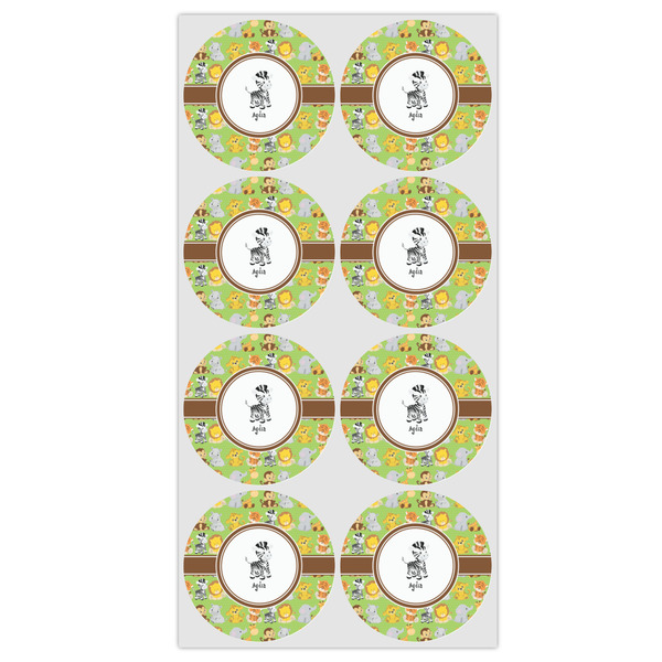 Safari Icing Circle - Medium - Set of 8