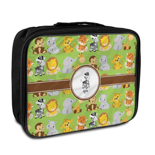 Custom Safari Insulated Lunch Bag (Personalized)