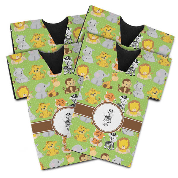 Safari Jersey Bottle Cooler - Set of 4 - MAIN (flat)