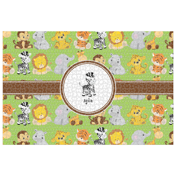 Custom Safari Jigsaw Puzzle - 1000-piece (Personalized)