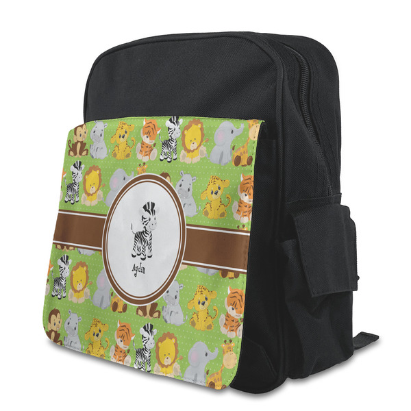 Custom Safari Preschool Backpack (Personalized)