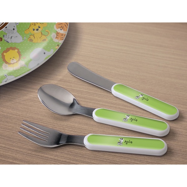 Safari Kids Flatware w/ Plate