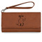Safari Ladies Leatherette Wallet - Laser Engraved - Rawhide (Personalized)