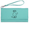 Safari Ladies Leatherette Wallet - Laser Engraved- Teal (Personalized)
