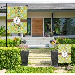 Safari Large Garden Flag - Single Sided (Personalized)