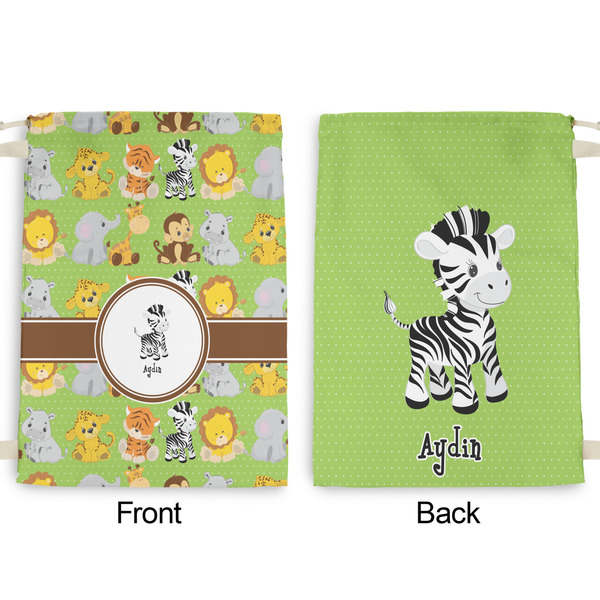 Safari Large Laundry Bag - Front & Back View