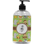 Safari Plastic Soap / Lotion Dispenser (16 oz - Large - Black) (Personalized)