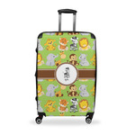 Safari Suitcase - 28" Large - Checked w/ Name or Text