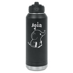Safari Water Bottle - Laser Engraved - Front (Personalized)