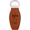 Safari Leatherette Bottle Opener (Personalized)