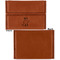 Safari Leather Business Card Holder Front Back Single Sided - Apvl