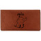 Safari Leatherette Checkbook Holder (Personalized)