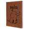 Safari Leather Sketchbook (Personalized)