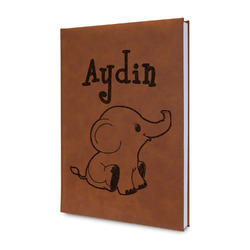 Safari Leather Sketchbook - Small - Double Sided (Personalized)
