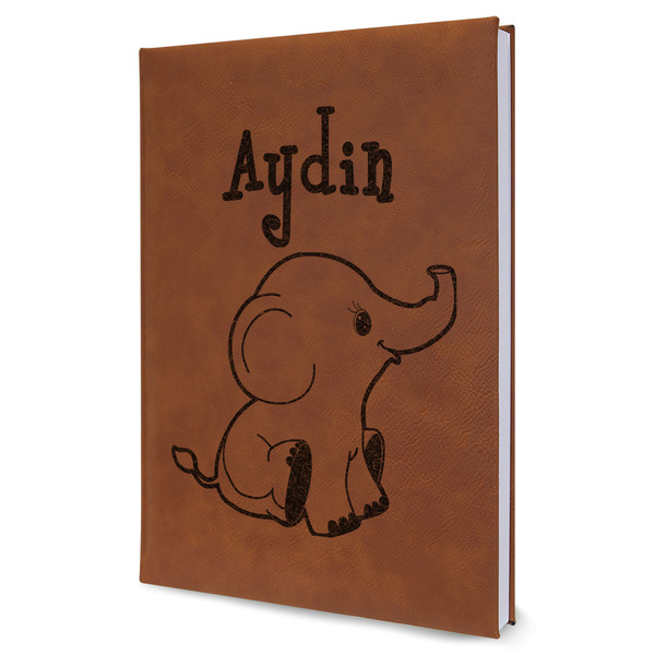 Custom Safari Leatherette Journal - Large - Single Sided (Personalized)