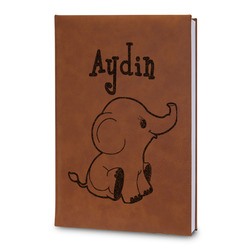 Safari Leatherette Journal - Large - Double Sided (Personalized)