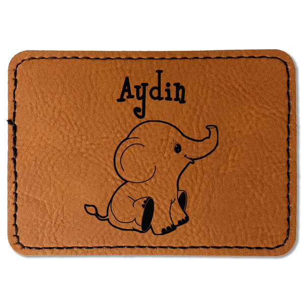 Safari Leatherette Patches - Rectangle