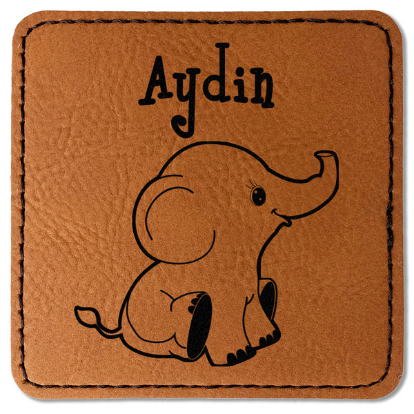 Safari Leatherette Patches - Square