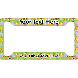 Safari License Plate Frame - Style A (Personalized)