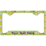 Safari License Plate Frame - Style C (Personalized)