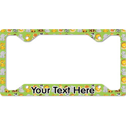 Safari License Plate Frame - Style C (Personalized)