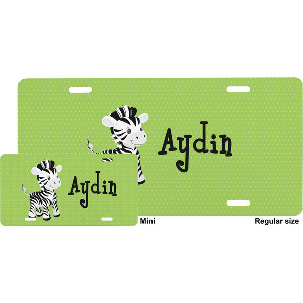 Safari License Plate (Sizes)