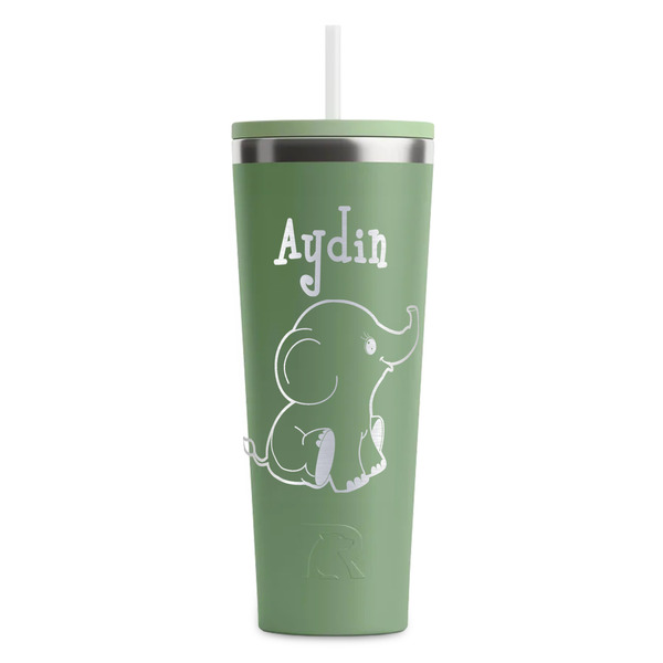 Safari Light Green RTIC Everyday Tumbler - 28 oz. - Front