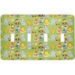 Safari Light Switch Cover (4 Toggle Plate)