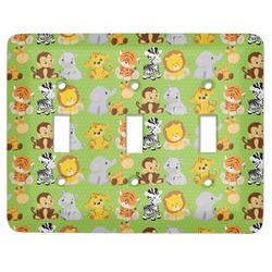 Safari Light Switch Cover (3 Toggle Plate)