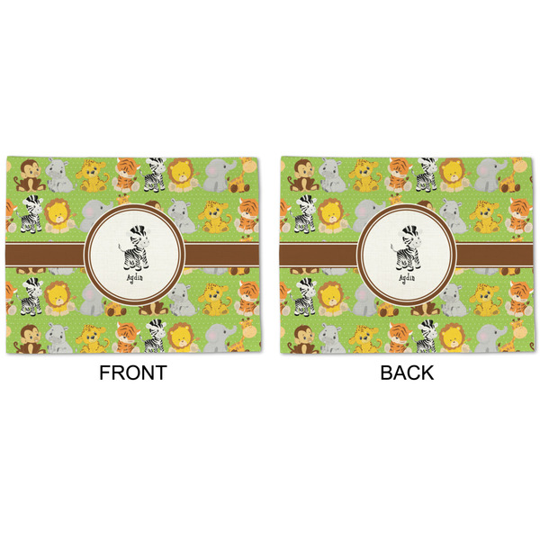 Safari Linen Placemat - APPROVAL (double sided)