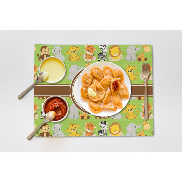 Safari Linen Placemat - Lifestyle (single)