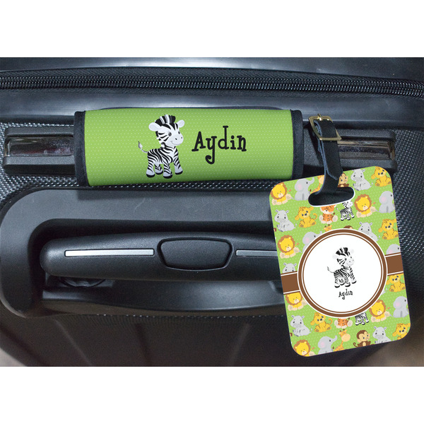 Safari Luggage Wrap & Tag