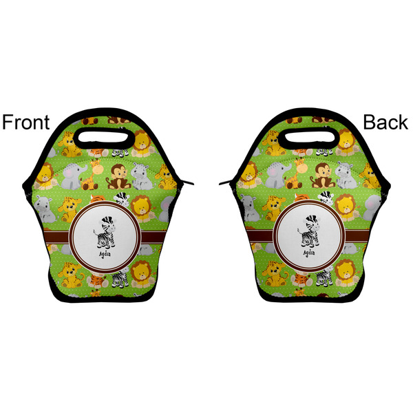 Safari Lunch Bag - Front and Back