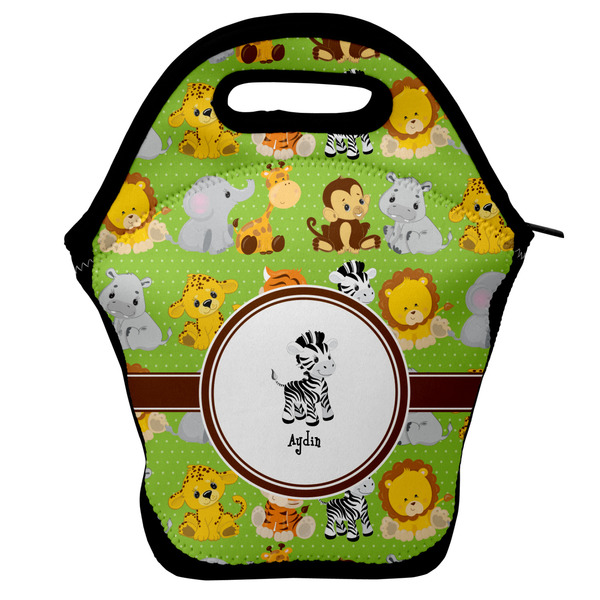 Custom Safari Lunch Bag w/ Name or Text