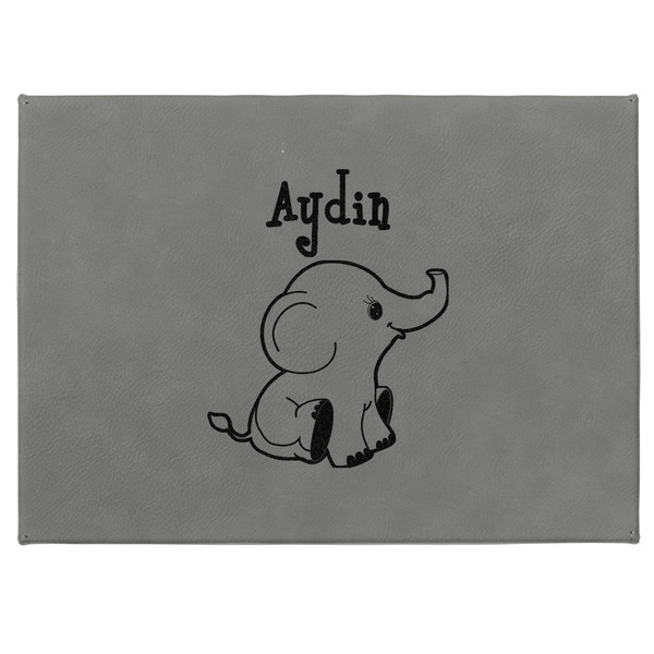 Safari Medium Gift Box with Engraved Leather Lid - Approval