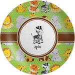 Safari Melamine Salad Plate - 8" (Personalized)