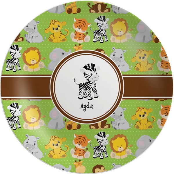 Custom Safari Melamine Plate (Personalized)