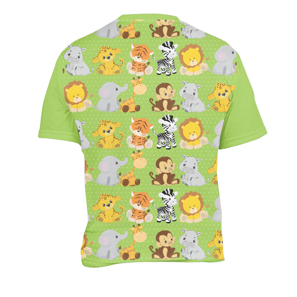 Safari Men's Crew Neck T Shirt Medium - Back