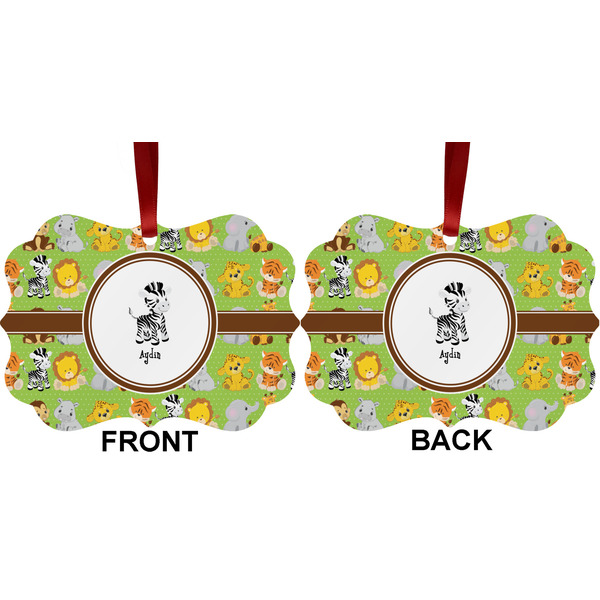 Safari Metal Benilux Ornament - Front and Back (APPROVAL)