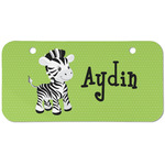 Safari Mini/Bicycle License Plate (2 Holes) (Personalized)