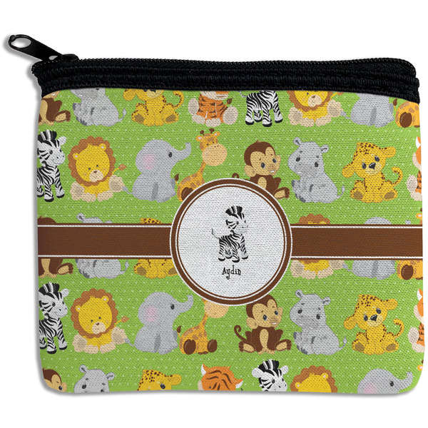 Custom Safari Rectangular Coin Purse (Personalized)