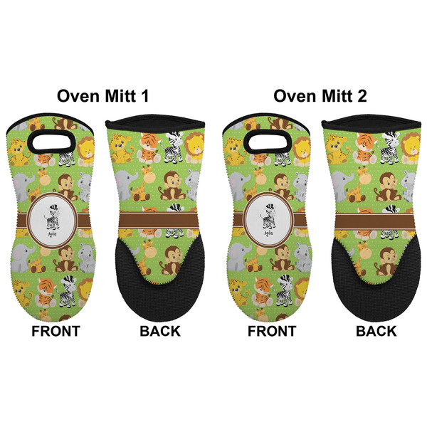 Safari Neoprene Oven Mitt - Set of 2 - Approval