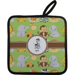 Safari Pot Holder w/ Name or Text