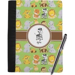 Safari Notebook Padfolio - Large w/ Name or Text
