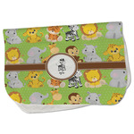 Safari Burp Cloth - Fleece w/ Name or Text