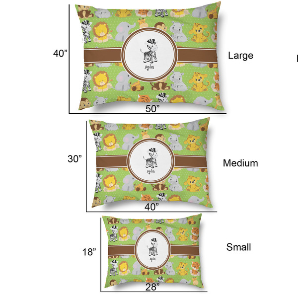 Safari Outdoor Dog Beds - SIZE CHART