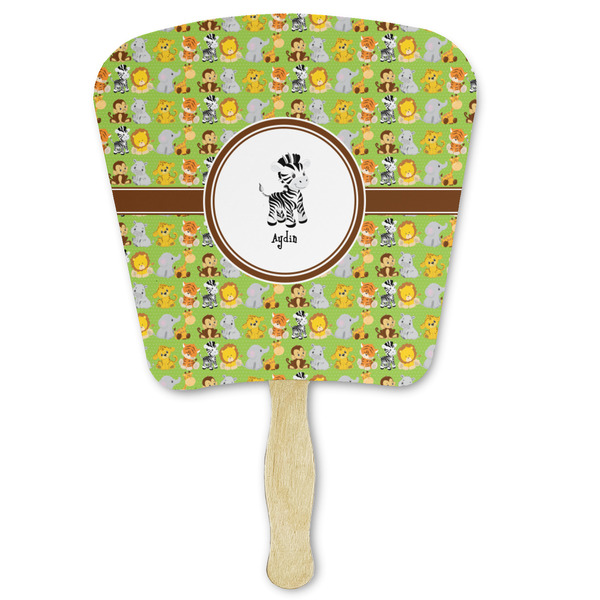 Custom Safari Paper Fan (Personalized)