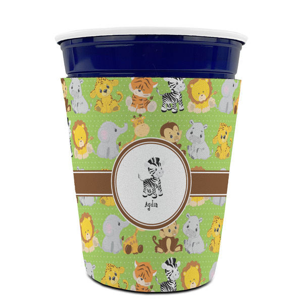 Safari Party Cup Sleeves - without bottom - FRONT (on cup)