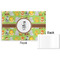 Safari Disposable Paper Placemat - Front & Back