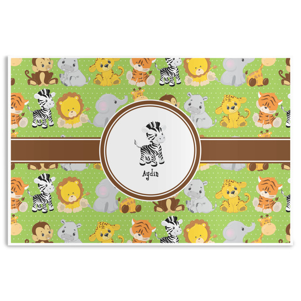 Custom Safari Disposable Paper Placemats (Personalized)